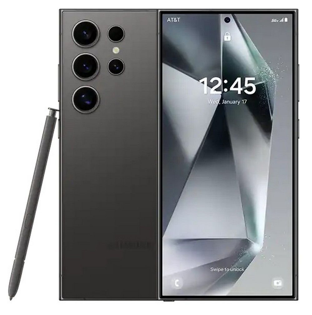 Samsung Galaxy S24 Ultra, Fully Unlocked, Black, 256GB, 6.8 in